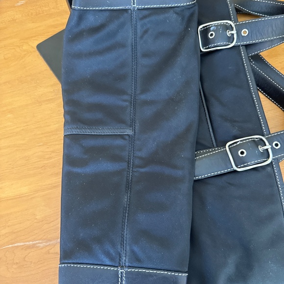 Coach Black Large Nylon Tote - Picture 9 of 14